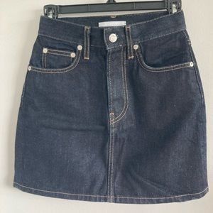 Helmut lang high waisted mini skirt